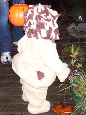 10/31/08 Domenic (1 year old) in his Halloween lion costume.
